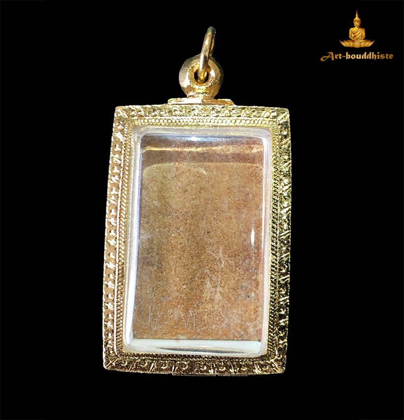Amulette de Phra Somdej face arrière